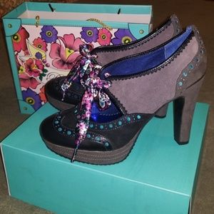 NWB Poetic License Foolproof Heels,Black, 38.5/7.5